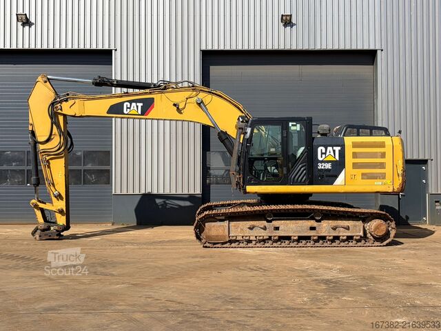 Rupsgraafmachine Caterpillar 329E