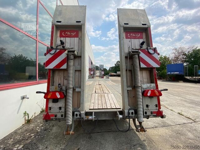 Tieflader Anhänger Fliegl DTS 300  3 Achs Tiefladeranhänger