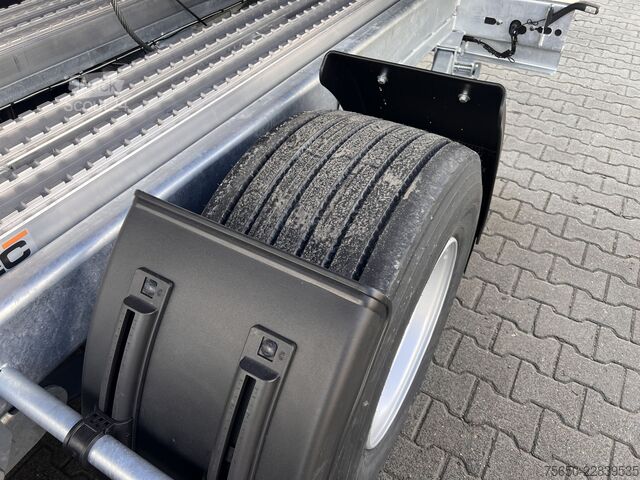 Remorcă basculantă Möslein TTD 19 B  19 t Tandemkipper- Tieflader hydraulischer Klappe Breitbereifung