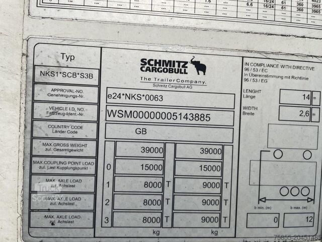 Transporte refrigerado/congelado Schmitz Cargobull Fridge Thermoking SLXe Spectrum / Multitemp / S...