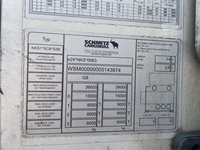 Transporte refrigerado/congelado Schmitz Cargobull Fridge Thermoking SLXe Spectrum / Multitemp / S...