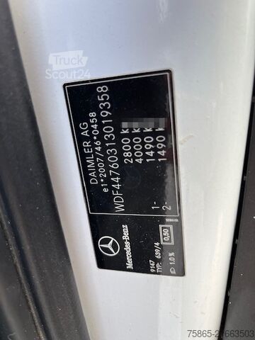 Fourgon tôlé Mercedes-Benz Vito 109 CDI Lang / Injectors defect / Airco / ...