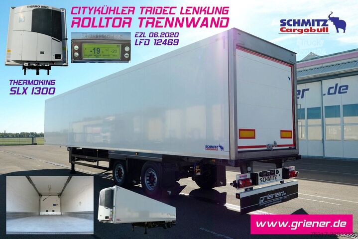 Šaldytuvas puspriekabė SCHMITZ CARGOBULL SKO 18/ LZG CITY / TRIDEC / SLX i 300 / ROLLTOR