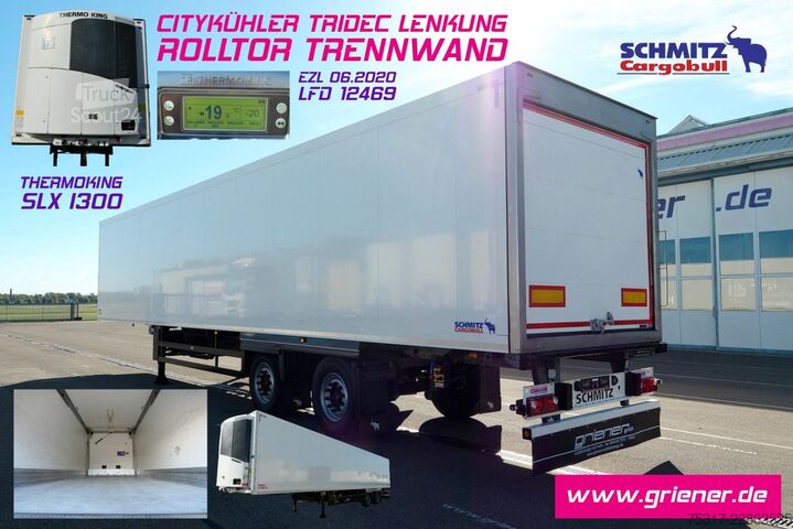 Šaldytuvas puspriekabė SCHMITZ CARGOBULL SKO 18/ LZG CITY / TRIDEC / SLX i 300 / ROLLTOR