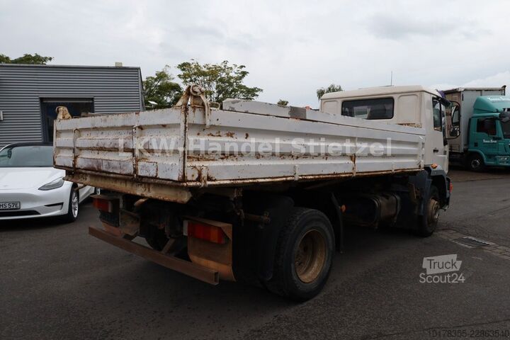 Camion-benne tricar MAN 15.264 K L82, Meiller 3-S.-Kipper, ABS, AHK.