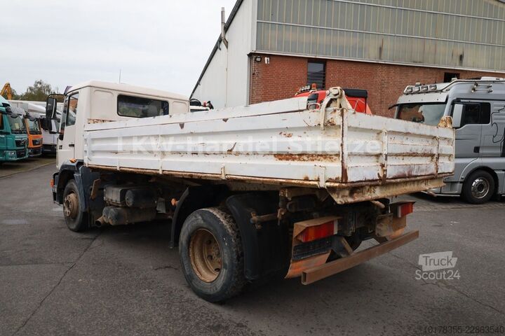 Camion-benne tricar MAN 15.264 K L82, Meiller 3-S.-Kipper, ABS, AHK.