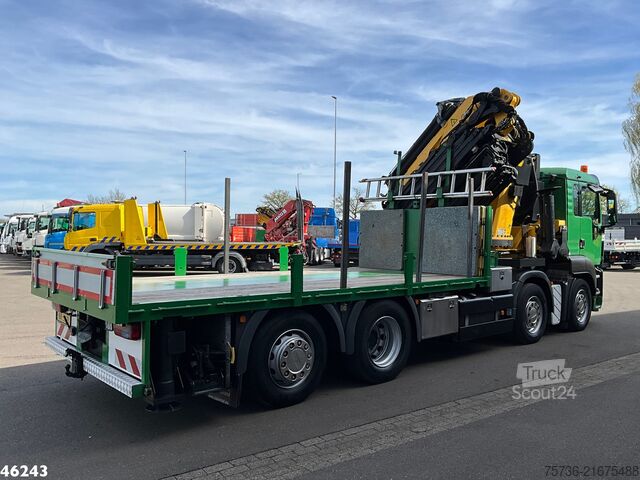 Camião-grua Man TGS 35.360 8x2 Palfinger 100 Tonmeter laadkraan...