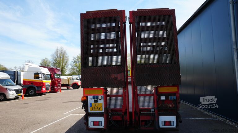 Polovični polnilnik z nizkim nakladanjem Nooteboom 3 axle semi low loader extendable