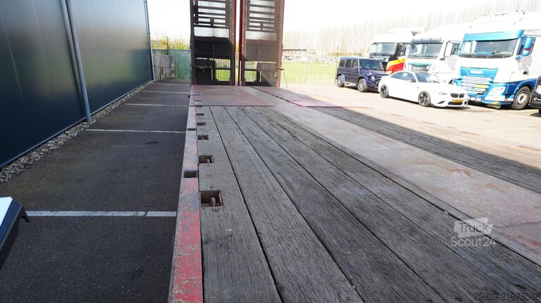 Polovični polnilnik z nizkim nakladanjem Nooteboom 3 axle semi low loader extendable