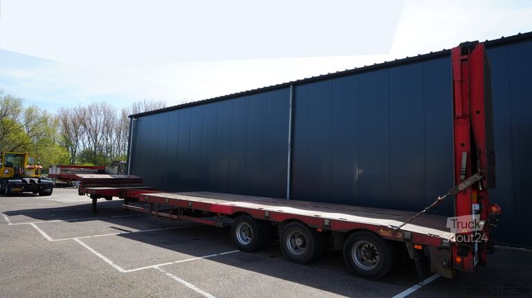 Polovični polnilnik z nizkim nakladanjem Nooteboom 3 axle semi low loader extendable