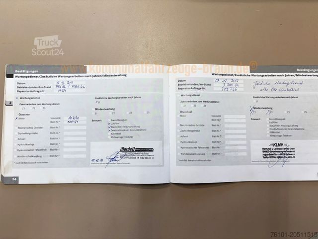 Other UNIMOG U300*3.S Kipper*LOF*7,5to*Funk Seilwinde*103 Tkm