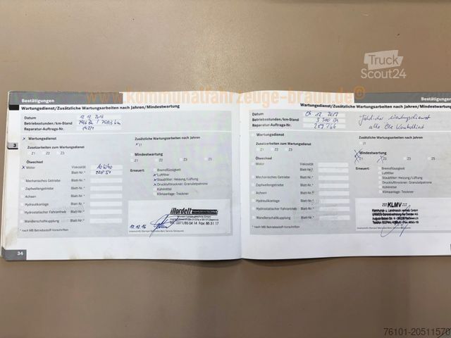 Other UNIMOG U300*3.S Kipper*LOF*7,5to*Funk Seilwinde*103 Tkm