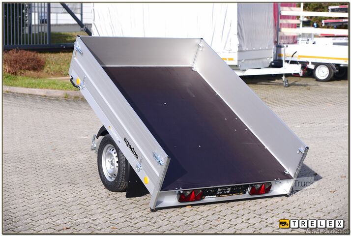 Araba römorku Agados TITUS Hochlader ungebremst kippbar 750