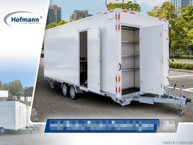 Blyss Bürowagen mit WC und Materialraum 520x230x230cm
