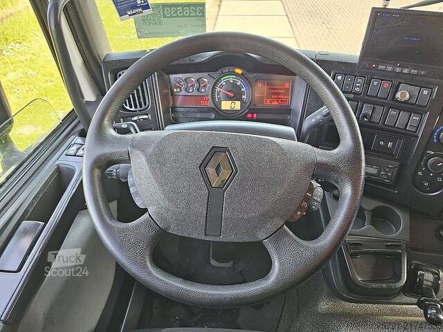 Volquete con grúa RENAULT D 240 HIAB 158ES4,16 ton