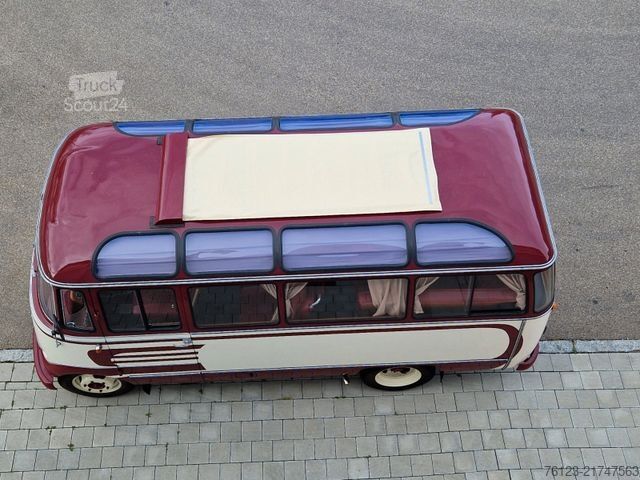 حافلة صغيرة MERCEDES-BENZ Vorgänger Sprinter O 319 Samba mit Faltdach AC