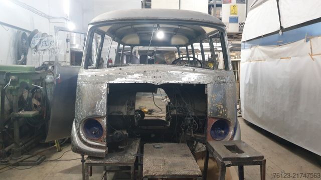 حافلة صغيرة MERCEDES-BENZ Vorgänger Sprinter O 319 Samba mit Faltdach AC