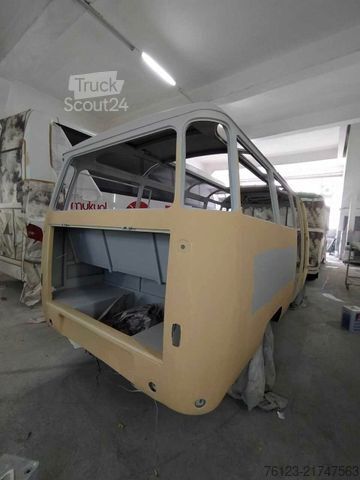 حافلة صغيرة MERCEDES-BENZ Vorgänger Sprinter O 319 Samba mit Faltdach AC