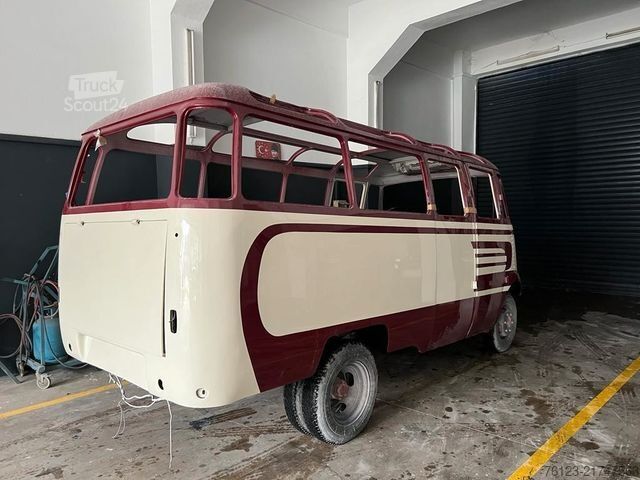 حافلة صغيرة MERCEDES-BENZ Vorgänger Sprinter O 319 Samba mit Faltdach AC