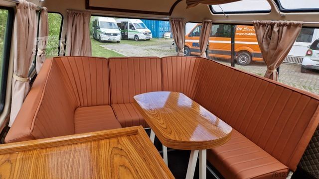 حافلة صغيرة MERCEDES-BENZ Vorgänger Sprinter O 319 Samba mit Faltdach AC