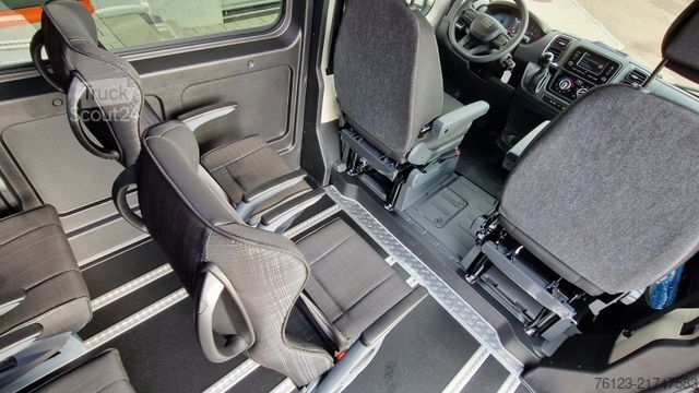 Mikroautobusas FIAT Fiat Ducato 9 Sitzer Systemboden Rolli Stock