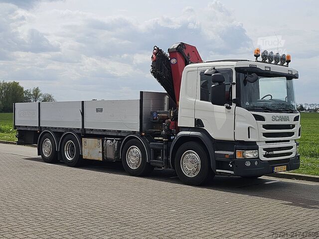 Lasteplattform SCANIA P450 8X2*6 HMF 2620-K6