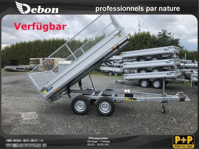 Cheval Liberté Debon PW1.2 Lux Rückwärtskipper 306 x 155 x 30 cm 2000kg Gitteraufsatz