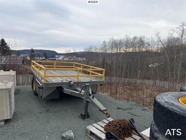 Платформенный трейлер  Redskapshenger til anleggsutstyr fra 2015