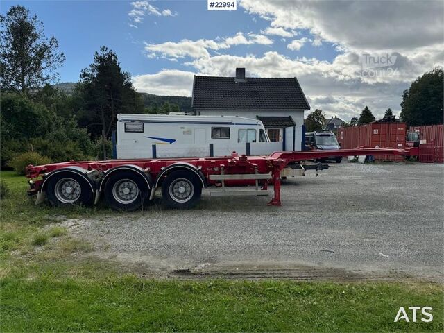 Konteinerių vežimas Fruehauf container semi-trailer