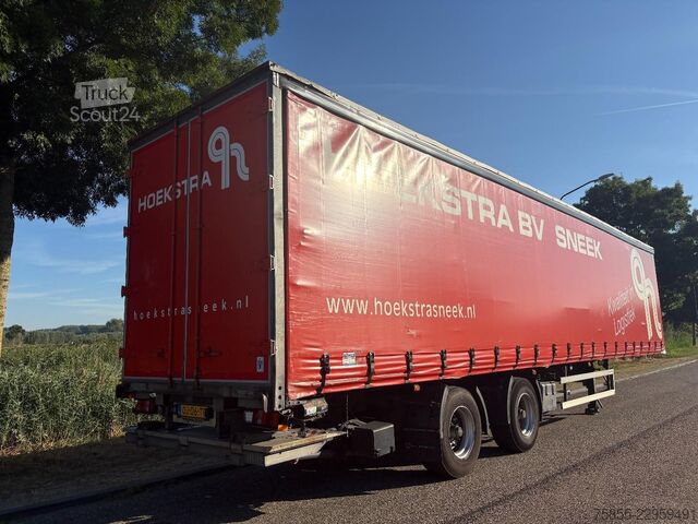 Presenninger, der kan skubbes Tracon Trailers TO.S 1518 Tautliner / 2-Axle / Steering / Sideb...