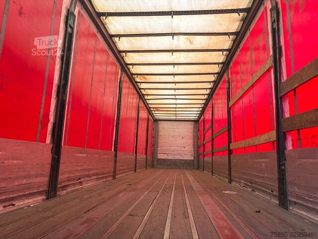 Presenninger, der kan skubbes Tracon Trailers TO.S 1518 Tautliner / 2-Axle / Steering / Sideb...