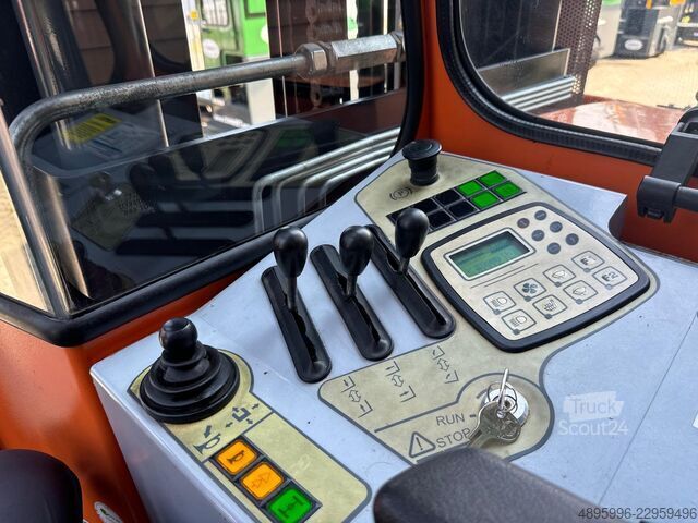 Dört yollu forklift Hubtex DQ45 G //LPG//Triple//Only 1116 hours !