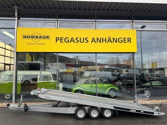 Remolque portacoches MARTZ GT 580/3 kippbar Autotransporter 3,5t Tridem