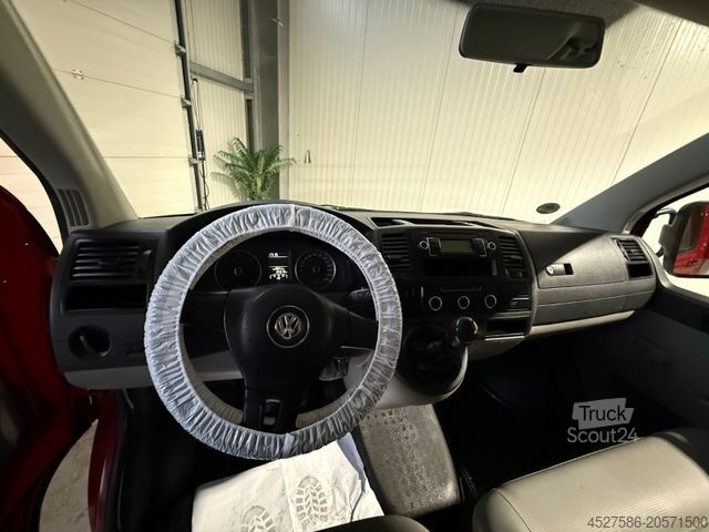 Samochód dostawczy z plandeką VOLKSWAGEN T5 Transporter Pritsche Tieflader*LANG L3*KLIMA