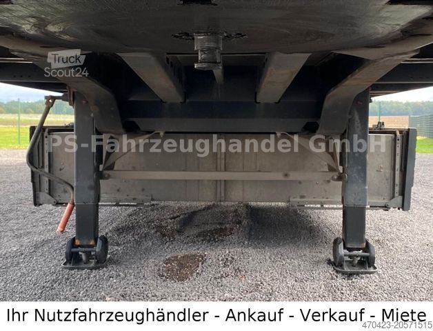 Open oplegger met zeil KRONE SD27*LiftA*LenkA*BPW*PalKa*Edscha*StaplerH