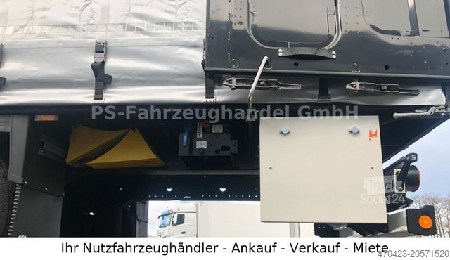 Brandalı açık yarı römork KRONE SD27*LiftA*PalKa*Edscha*Code XL*VDI 2700*Daimler