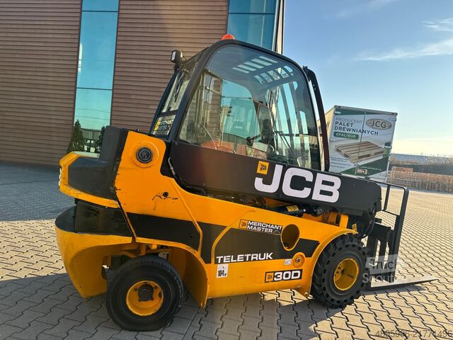 Telescopic loader JCB TLT30 D / 2017 year / Only 4398 hours !!