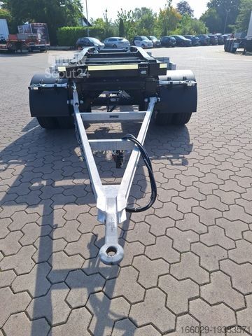 Roll off trailer Wiese Abrollanhänger Schlittenanhänger