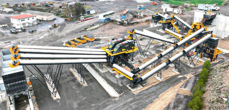 équipement de concassage FABO 500 TPH Stone Crusher Plant