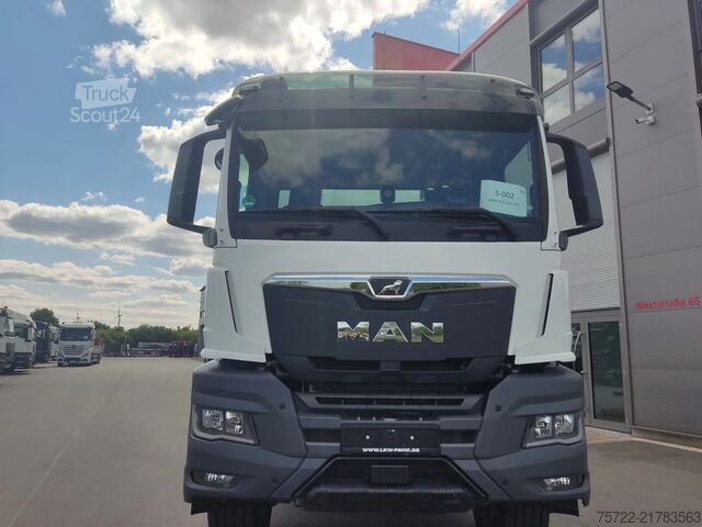 Camion-benne avec grue MAN TGS 28.440 6x4-4 BL 2-Seitenkipper Fassi F235 Kran