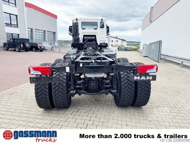 Özel amaçlı kamyon MAN TGS 35.480 8x8 BB CH, Meiller Stahlmulde 18m³