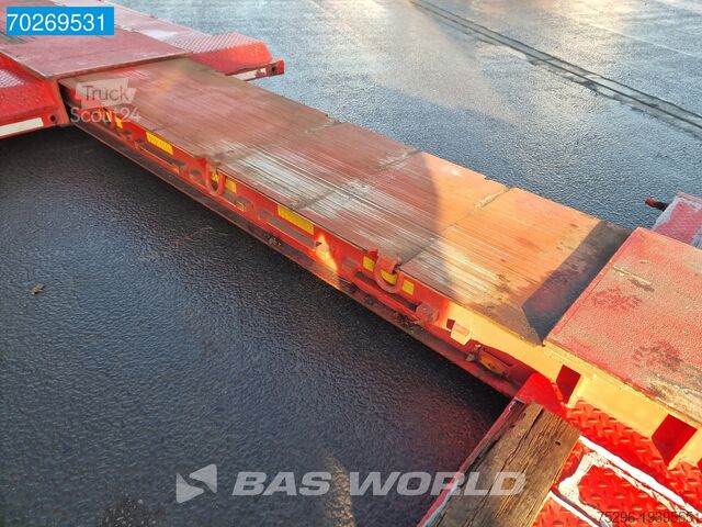 Carregador baixo YALCIN 2DDUZ Gooseneck Extendable SAF Lenkachse