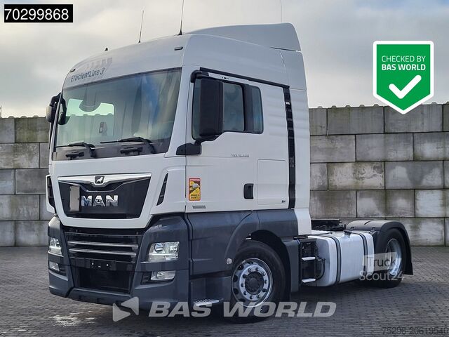 Standaard trekker MAN TGX 18.460 4X2 XLX Retarder 2x Tanks