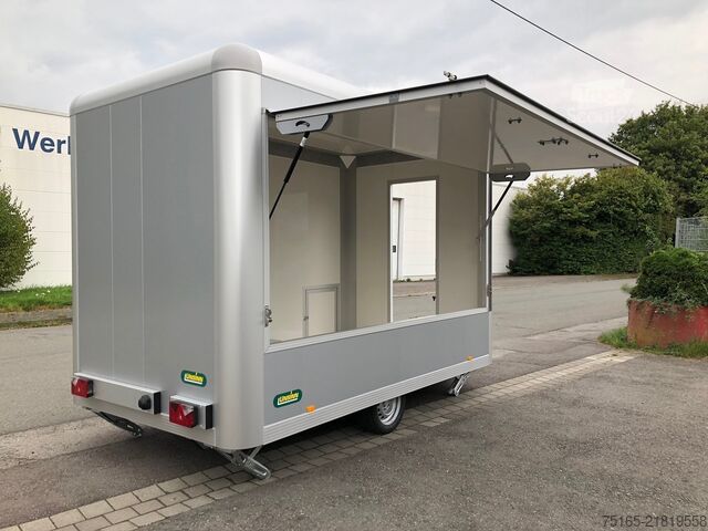 Ремарке за продажби и промоции UNSINN VM 1836-13-2040 runde Ecken Verkaufsanhänger