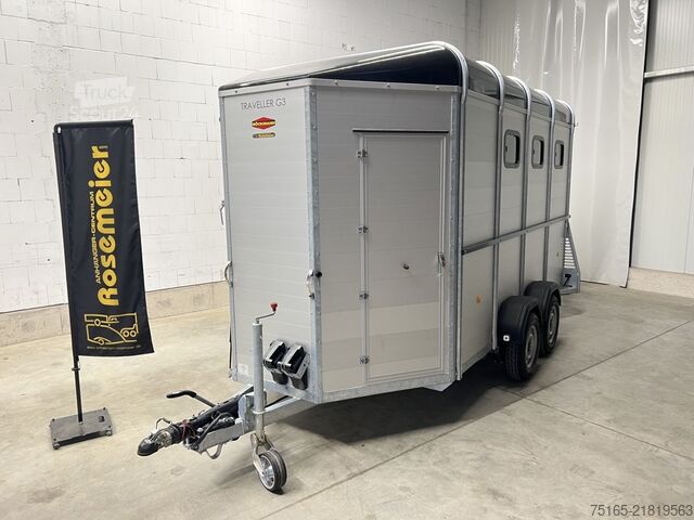 At taşıma römorku Böckmann Traveller G 3 Ablaufkl Pferdeanhänger