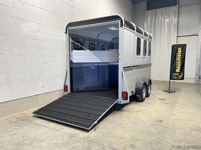 At taşıma römorku Böckmann Traveller G 3 Ablaufkl Pferdeanhänger