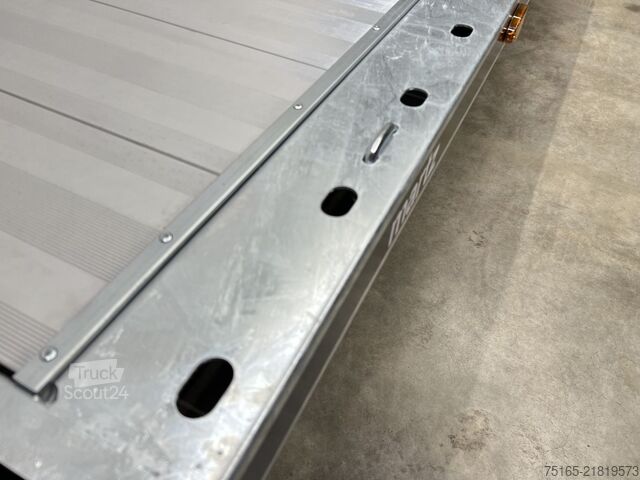 Platformaanhanger en universele transporter Martz GT Plateau 450/2 S 3,5T Alu Plattform/Universalt