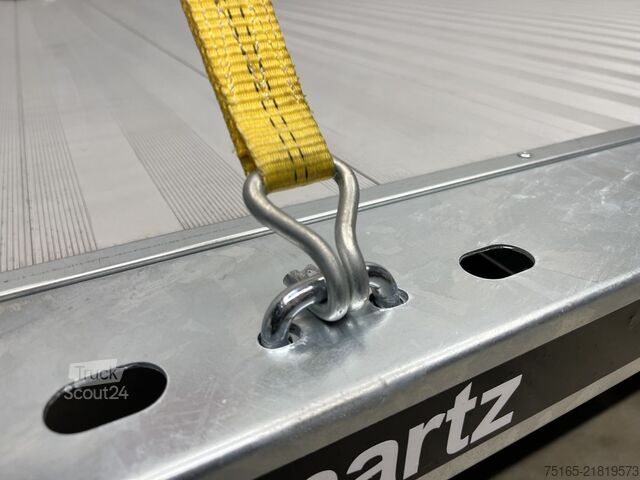 Platformaanhanger en universele transporter Martz GT Plateau 450/2 S 3,5T Alu Plattform/Universalt