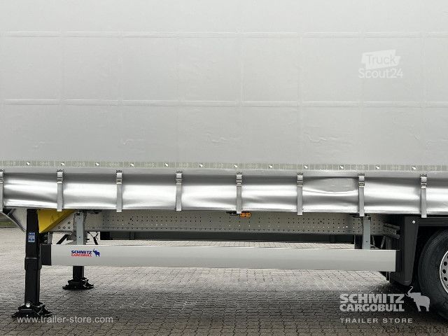 Open oplegger met zeil Schmitz Cargobull Curtainsider Mega Getränke