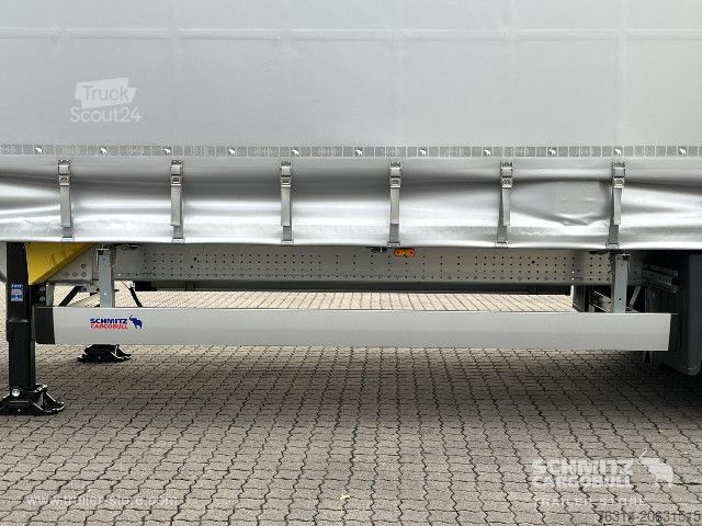 Open oplegger met zeil Schmitz Cargobull Curtainsider Mega Getränke